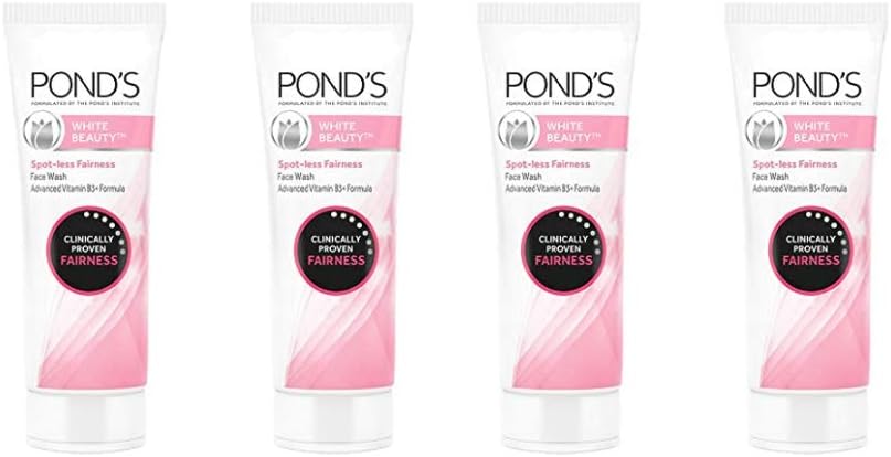 Pond's Bright Beauty Spot-Less Glow Face Wash - 15g x 4