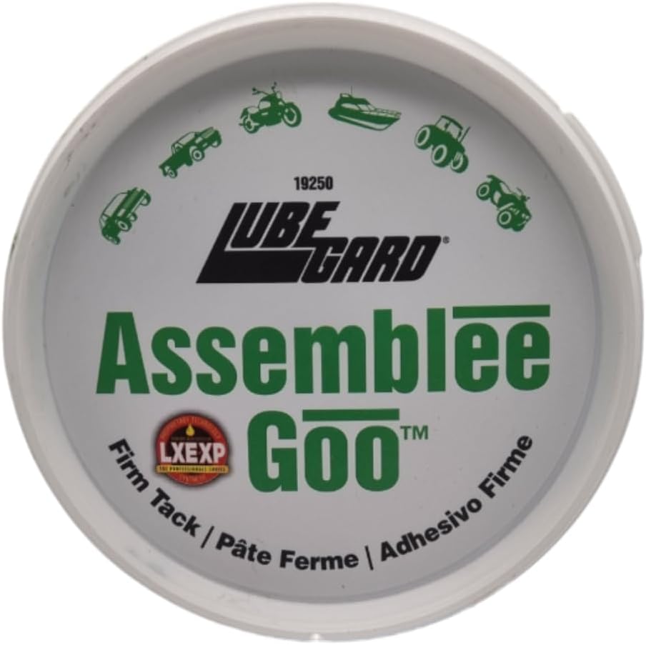 Lubegard 19250 Assemblee Goo, Green, Firm Tack Lubricant, 16 oz.