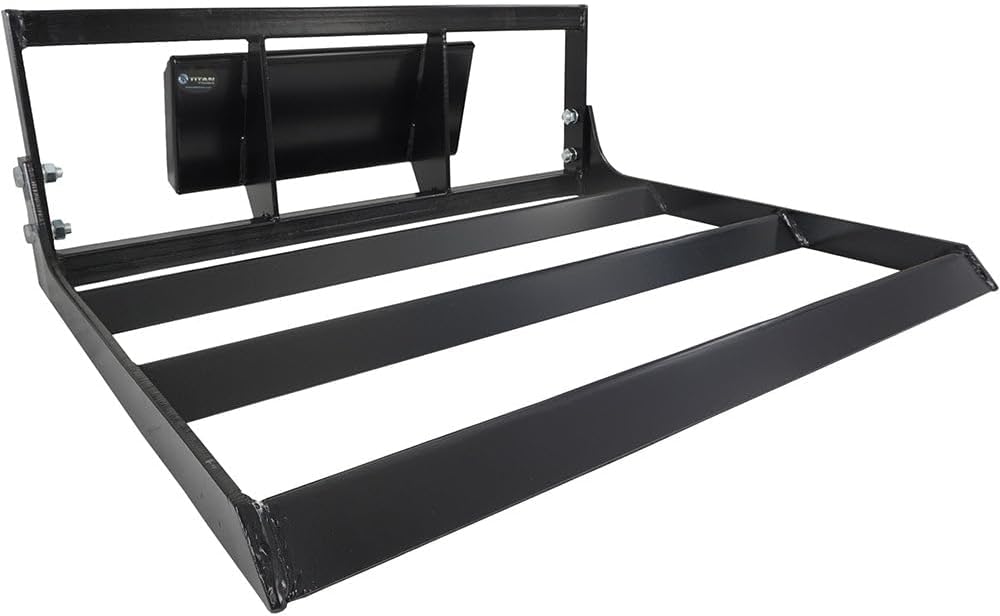 Titan Attachments Mini Skid Steer Land Leveler & Grader Attachment, Toro Dingo Mounting, Compact Land Plane for Tight Spaces, Attachments for Construction, Landscaping, Farming, Driveways