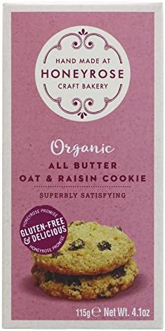 Honeyrose All Butter Oat & Raisin Cookie 115g-12 Pack
