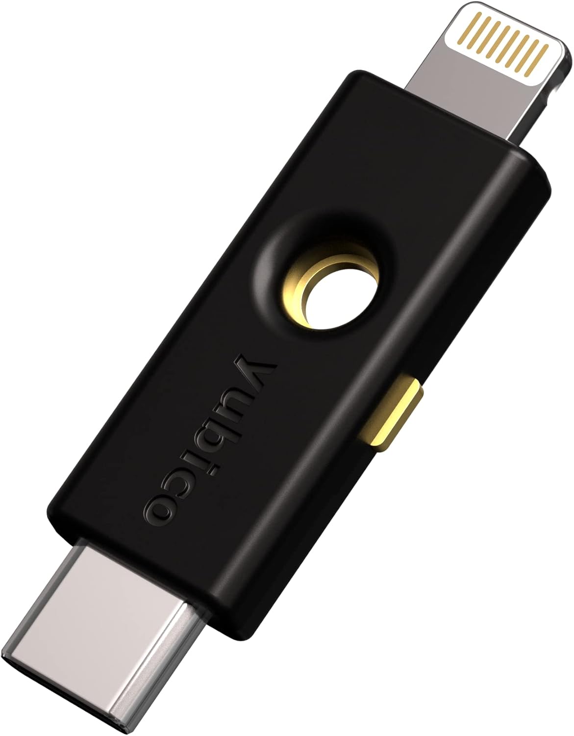 Yubico - YubiKey 5Ci - Two-Factor authentication Security Key for Android/PC/iPhone, Dual connectors for Lighting/USB-C - FIDO Certified