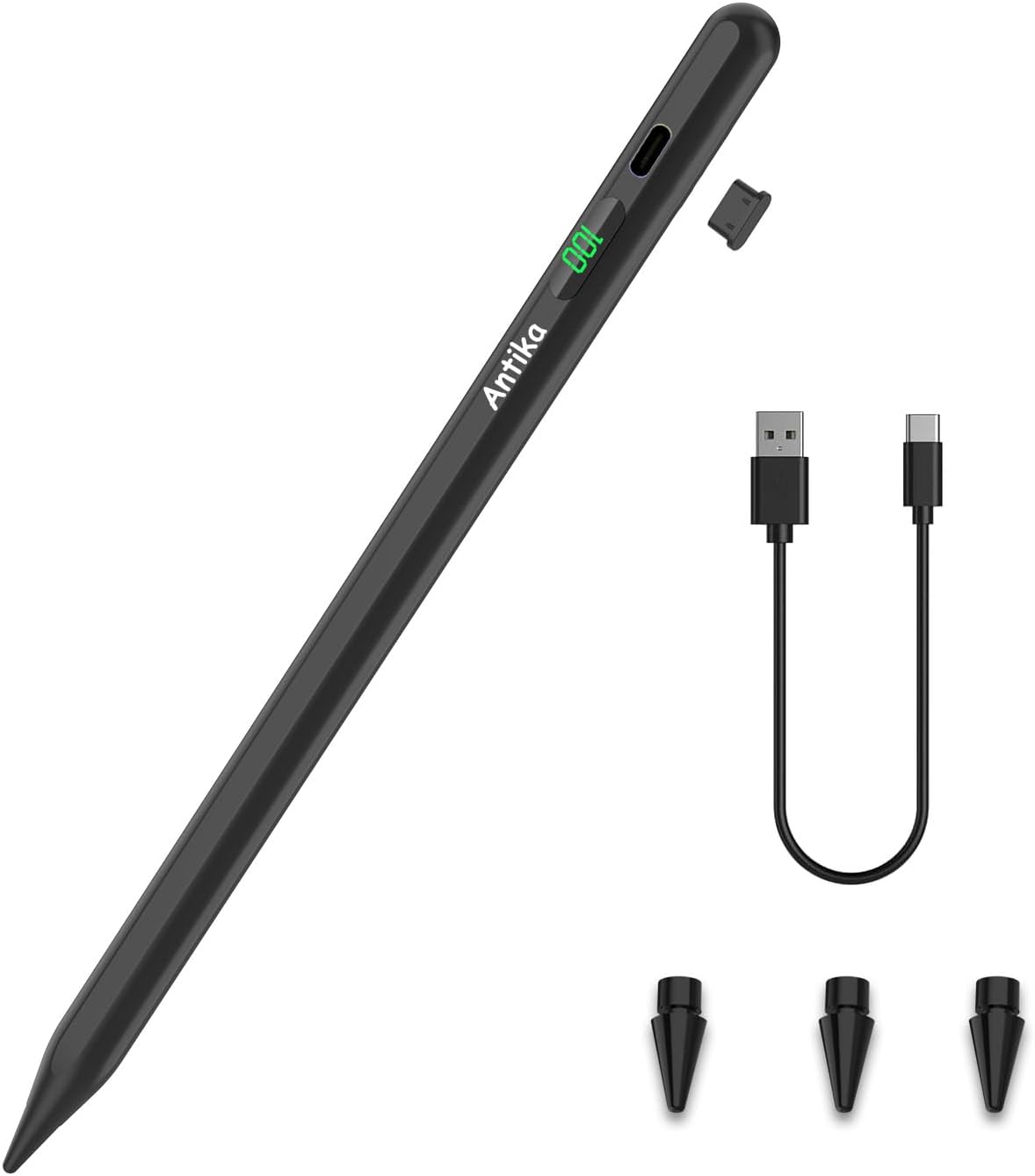 Digital iPad Pencil 12 Hour Constant Writing Tilt Sensitivity Palm Rejection Magnetic Pen for Apple iPad Air 3/4/5 iPad mini 5/6 iPad 6-10 Gen iPad Pro 11/12.9"