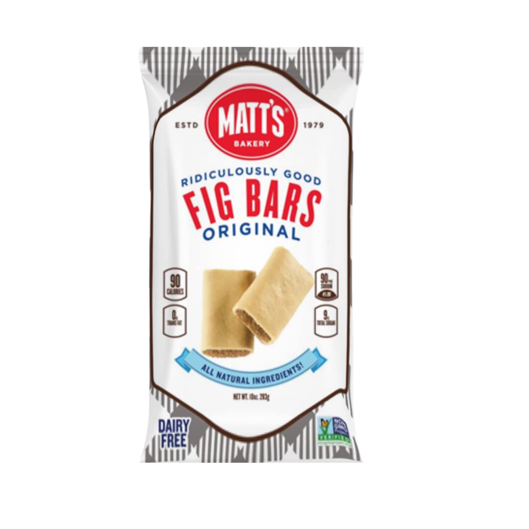 Matt's Bakery | Cookies | Soft-Baked, Non-GMO, All-Natural Ingredients; Single Pack of Cookies (10.5oz) (Fig Bars)