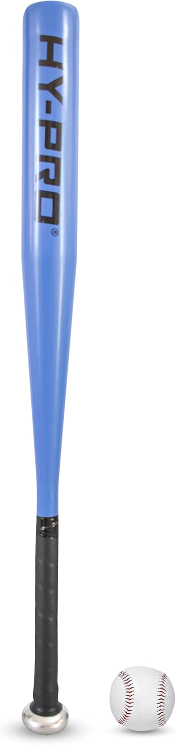 Hy-pro 26” Aluminium Baseball Set – Metal Baseball Bat and Ball With Anti-slip Grip, Lightweight Build, Ideal for Garden Games, Bat And Ball Play, and Adult Outdoor Games