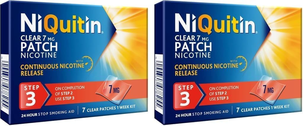 NiQuitin 7mg Nicotine Patch, Pack of 14