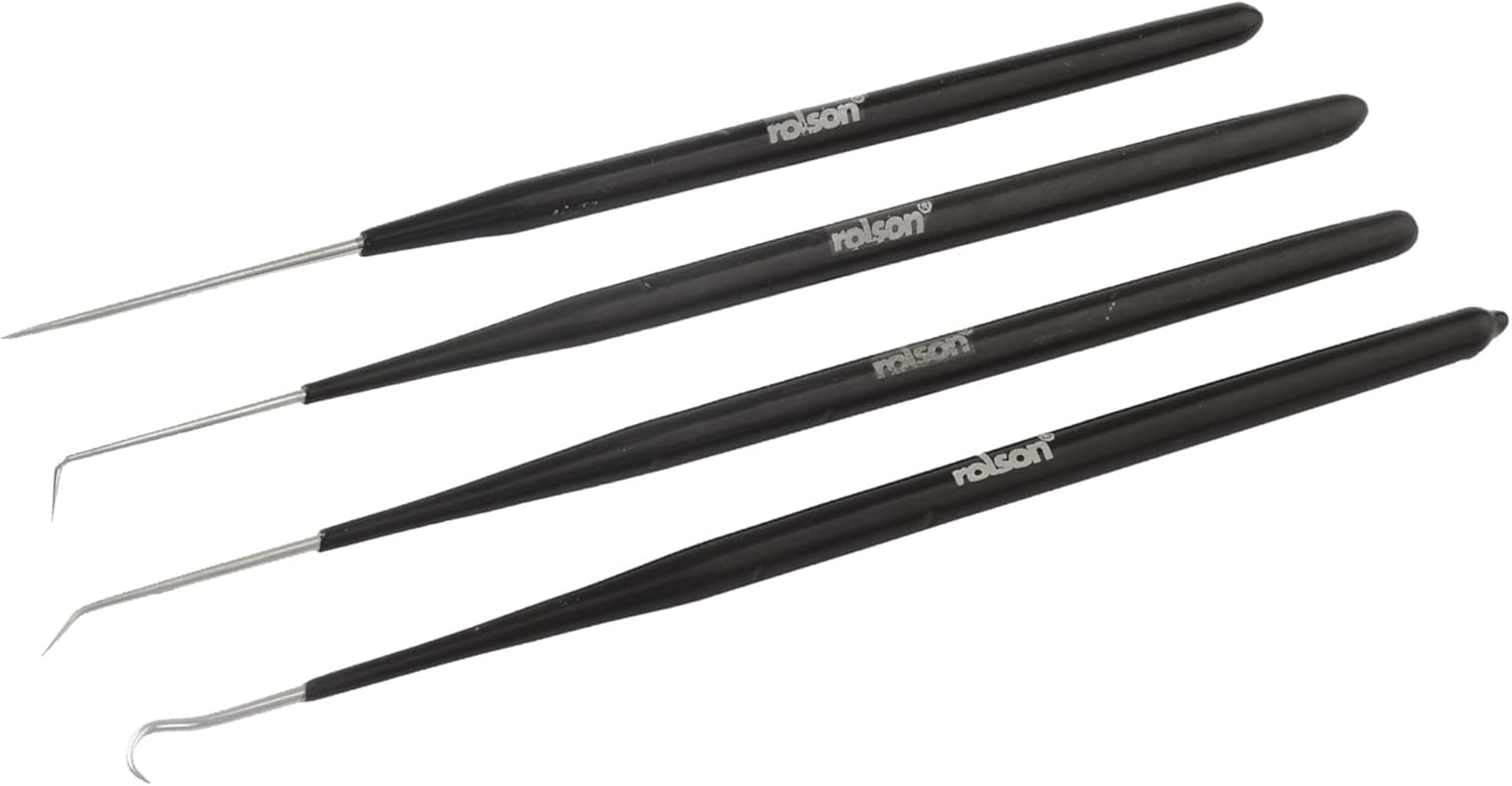 Rolson 59134 4 pc Spring Hook and Pick Set
