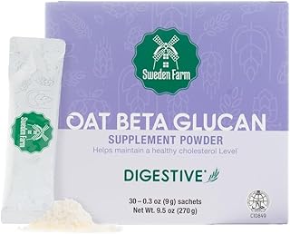 Sweden Farm Digestive Oat Beta Glucan with Inulin (9g x 30 Sachets)