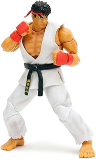 Jada Toys Street Fighter II 6" Ryu Action Figure, Toys for Kids and Adults
