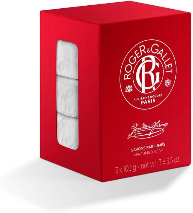 Roger & Gallet Jean-Marie Farina Soap Set 3 x 100 g