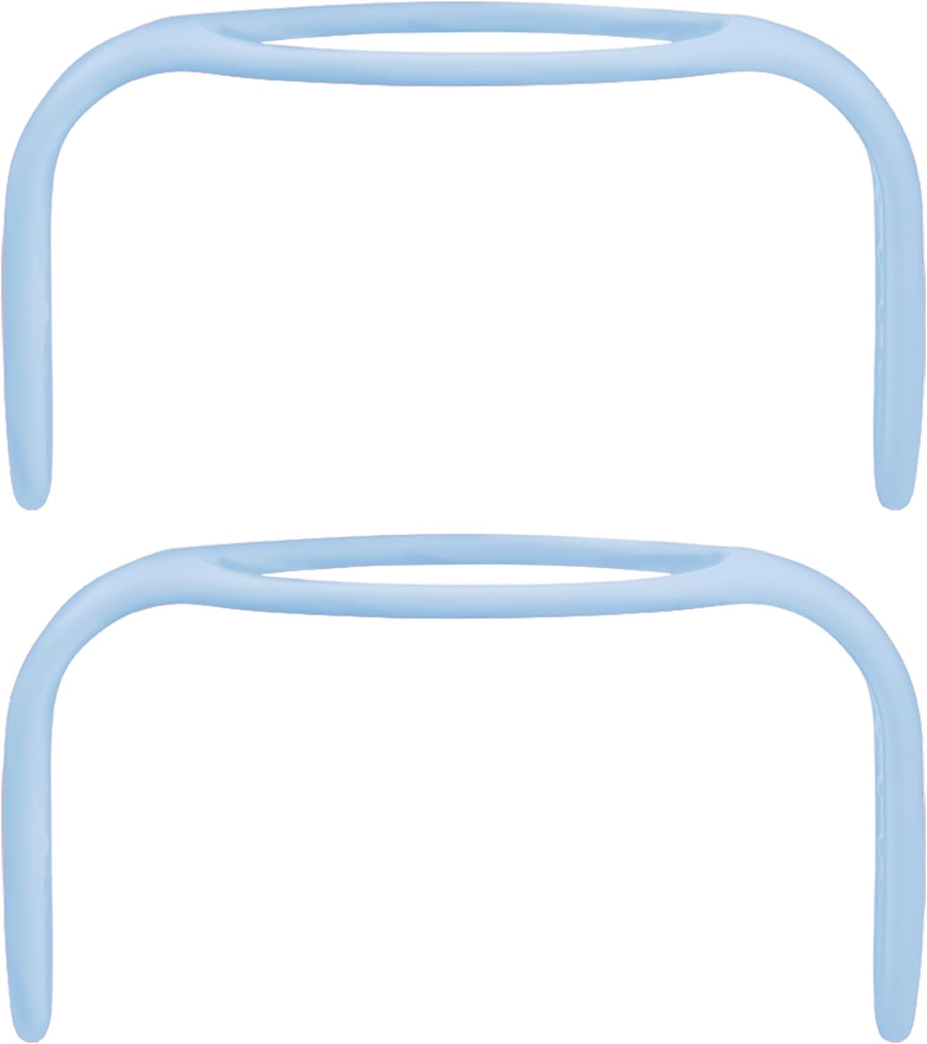 MAM Hold My Bottle Handles | 2 Pack | Compatible with Wide Range of MAM Bottles | Encourages Independent Drinking | Baby Accessories | Blue