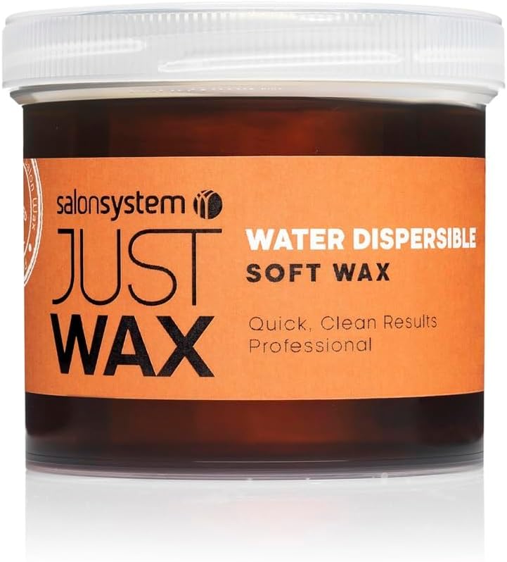Salon System Just Wax Water Dispersible Easy to Use Trouble Free Wax 450g