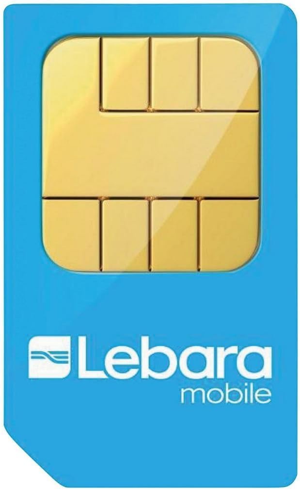 Lebara Pay as you go Micro/Standard SIM Card Pack (2 Sims Per Customer)