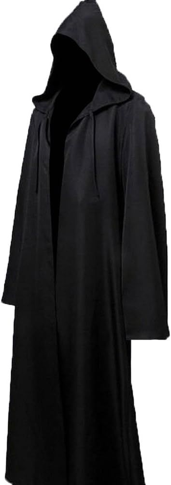 Joyshop Men & Kids Tunic Hooded Robe Halloween Cosplay Costume Robe Cloak Cape
