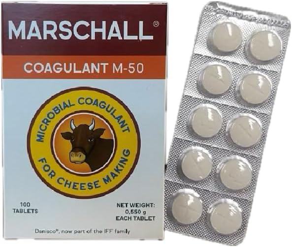 Vegetarian Rennet Tablets Box of 100