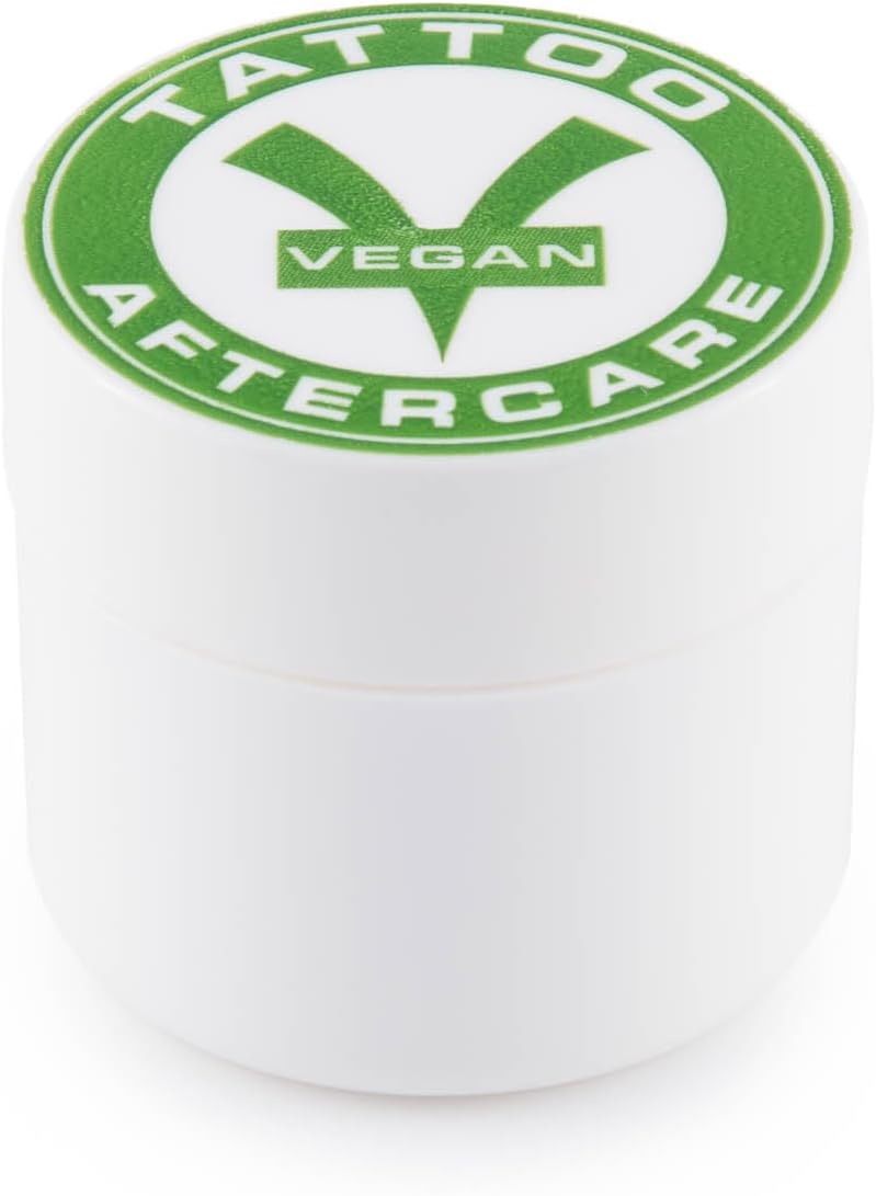 Tattoo Aftercare Vegan 1 x 20g Jar - Dermatology Approved -Moisturise, Soothe, Maintain - Cruelty Free - Unique Formula.