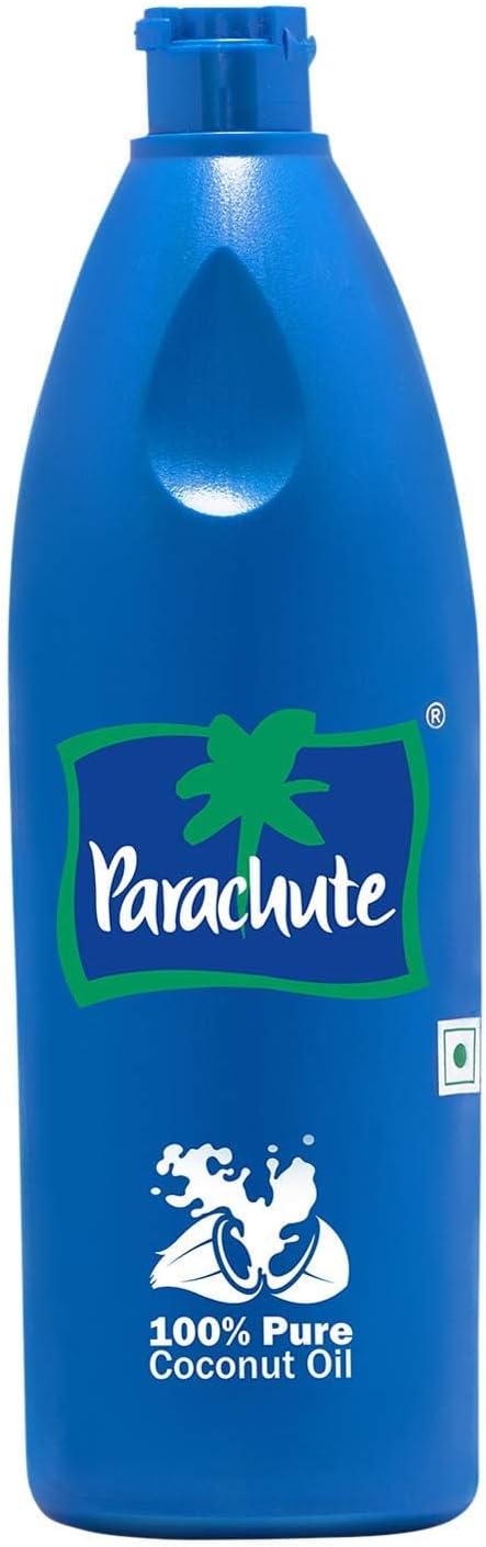 Parachute 100% Pure Coconut Oil Bottle - 500ml | Multipurpose Natural Oil for Hair, Skin & Cooking | Rich in Nutrients | Chemical-Free