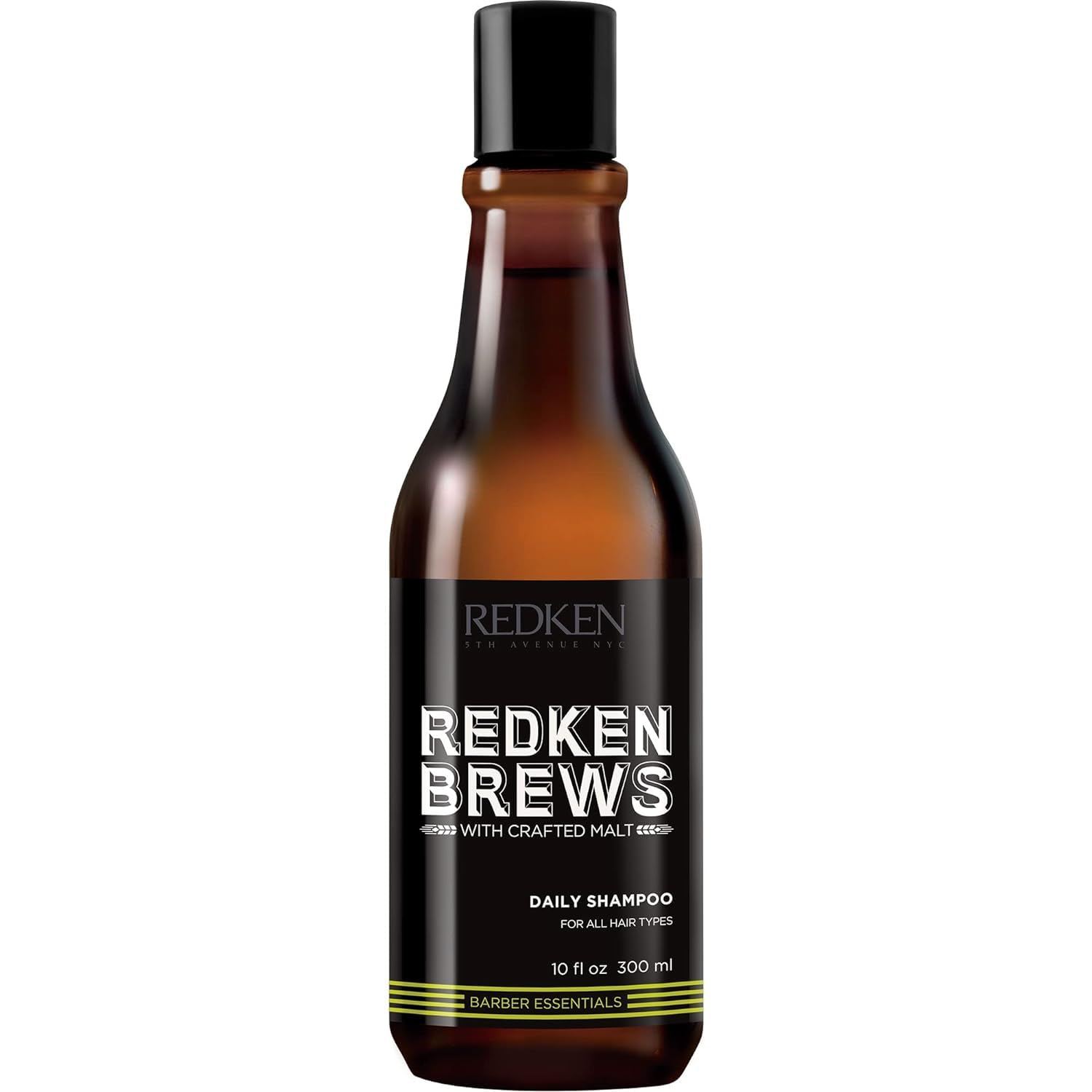 Redken Brews Daily Shampoo For Men - Lightweight Hydrating Cleanser For All Men's Hair Types, Adds Moisture and Shine to Dry Hair
