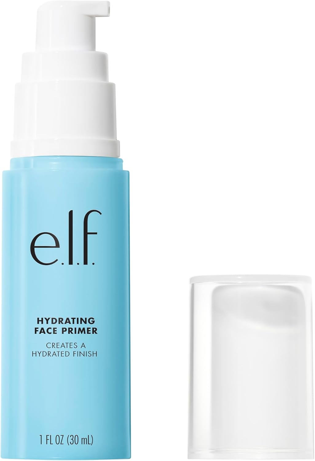 e.l.f. Hydrating Face Primer, Makeup Primer For Flawless, Smooth Skin & Long-Lasting Makeup, Fills In Pores & Fine Lines, Vegan & Cruelty-free, Large