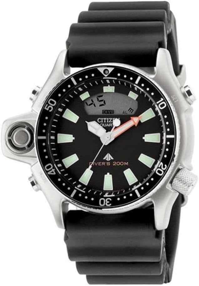 Citizen Promaster Aqualand I Quartz Watch, 44 mm, Black, 20 atm, JP2000-08E