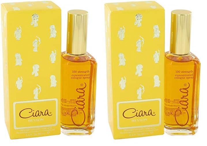 sinocare Ciara (100%) Eau De Cologne Spray For Women, 2.3 Ounce (Pack of 2)