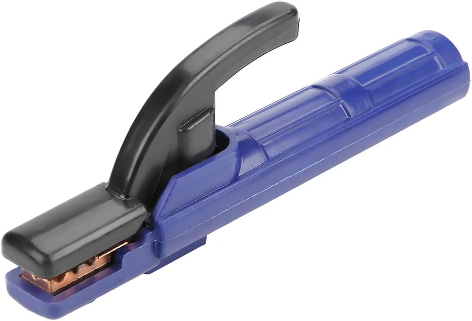 300 A Soldering Electrode Clamp Copper Electrode Holder Insulated by Electrode Holder for Welding Machine with Anti-Scalding and Non-Driver Support