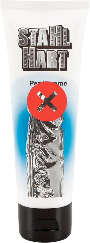 Stahl Hart XXL Enlargement Cream - Extra Strength Massage Gel-Oil for Huge Thickness, Strength and Prolonged Performance
