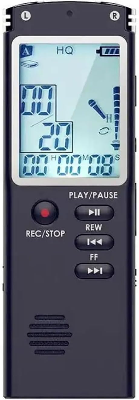 Ghost Hunting EVP Digital Voice Recorder 8GB Paranormal Equipment Spirit Digital Voice Box Rechargeable Portable Voice Recorder Noise Reduction