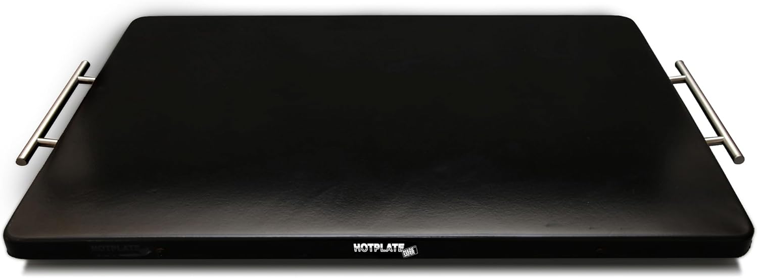 Hotplate Made Safer - Electric Food Warmer, Portable Plug-In Plate Warmer, Low Energy, Keeps Food Hot, Safe for Prolonged Use, XX-Large, 71 x 45cm