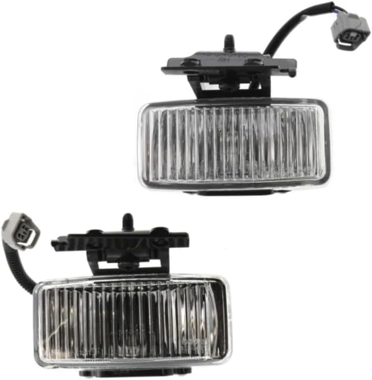 For Jeep Cherokee 1997-2001 Fog Light Assembly Pair Driver and Passenger Side For CH2592123 + CH2593123
