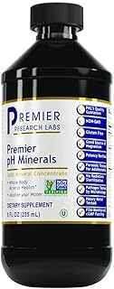 Premier Research Premier pH Minerals, Supports Whole Body Mineral Health, Broad Spectrum Liquid Concentrate from Utah's Great Salt Lake Minerals, 8 Oz (235 ml)