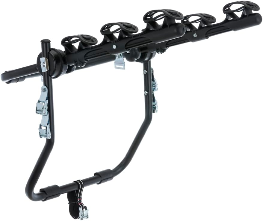 Peruzzo PER500M Car Rack 3 Bike Cruiser Delux , Matt Black
