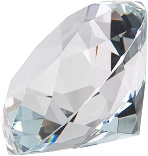 LONGWIN Crystal Faceted Diamond Paperweight Wedding Favor Home Decor