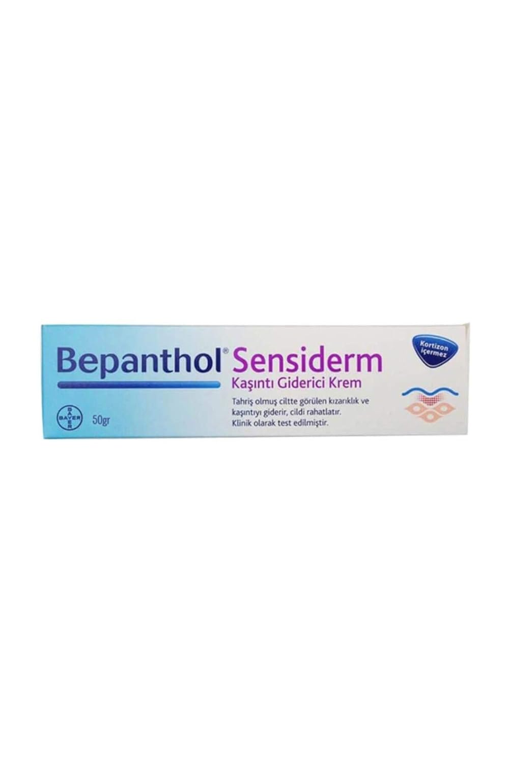 Bepanthol Sensiderm Eczema Itching Dermatitis Cream 50g