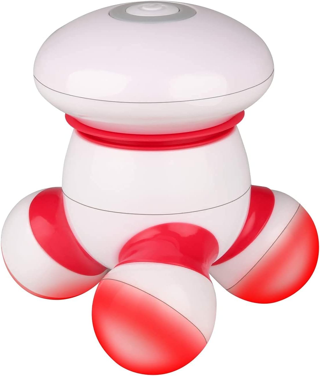 Mini Handheld Massager, Portable Vibrating Body Massager with LED Light for Hand Head Neck Back Legs Arms Pain Release, Battery Operated to Use at Home, Office, Travel,As Gifts