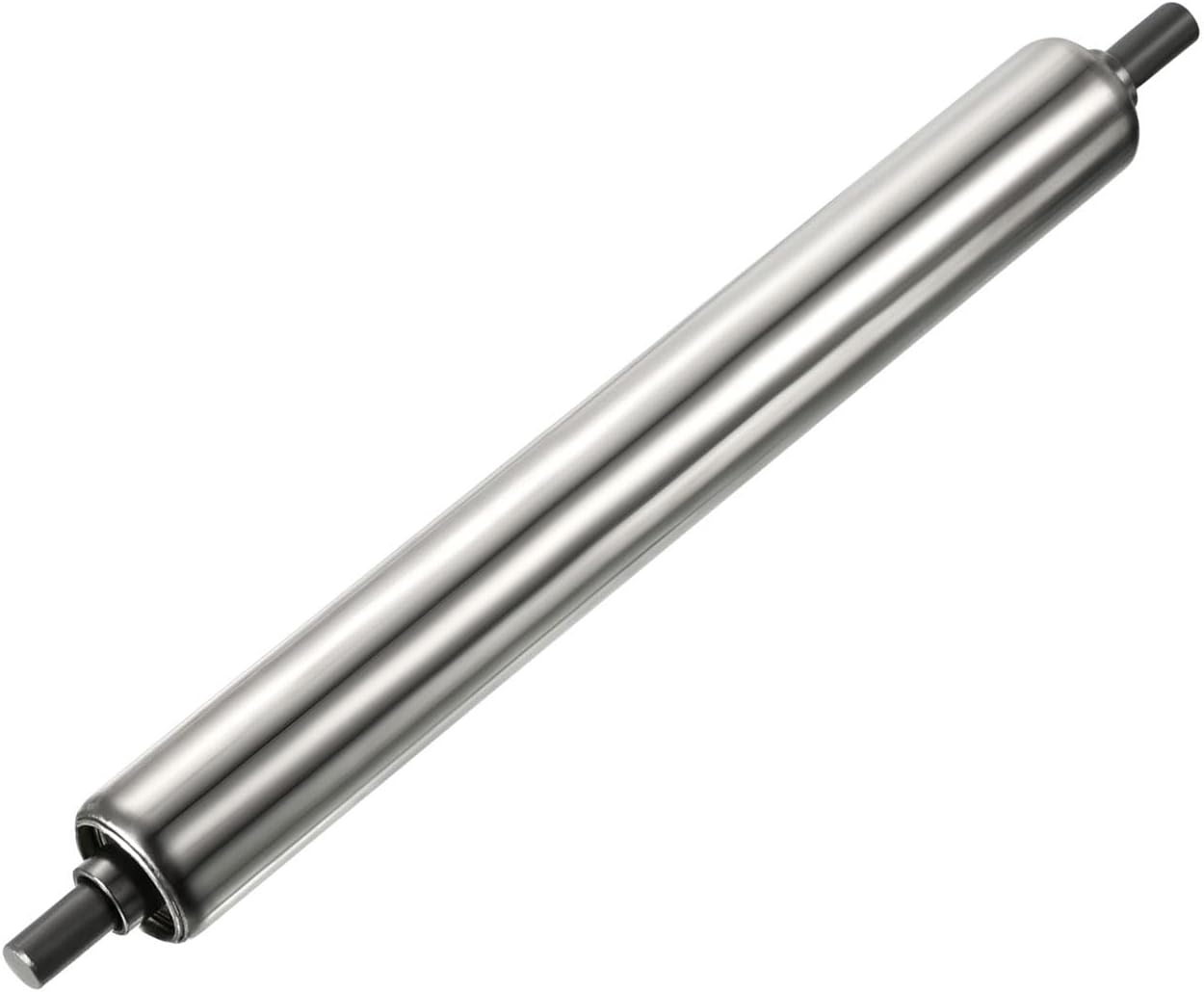 YOKIVE Conveyor Roller, Stainless Steel Roller Replacement | Smooth Movement, Great for Factories, Warehouses Use (Silver, 1 Inch Dia, 8 Inch Length)