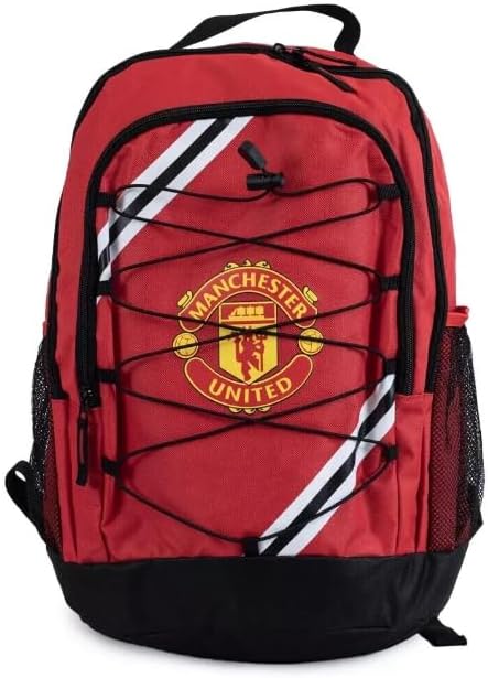 Generic Man United Officially Licensed Club Backpack Rucksack Bag - Core Stripe, Multicolor, L