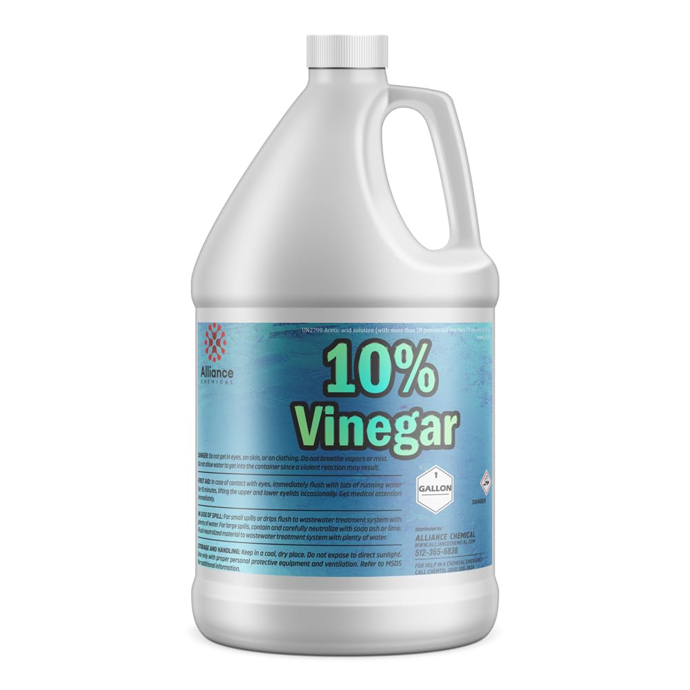 Alliance Chemical 10% Vinegar – 1 Gallon - Concentrated Industrial Strength