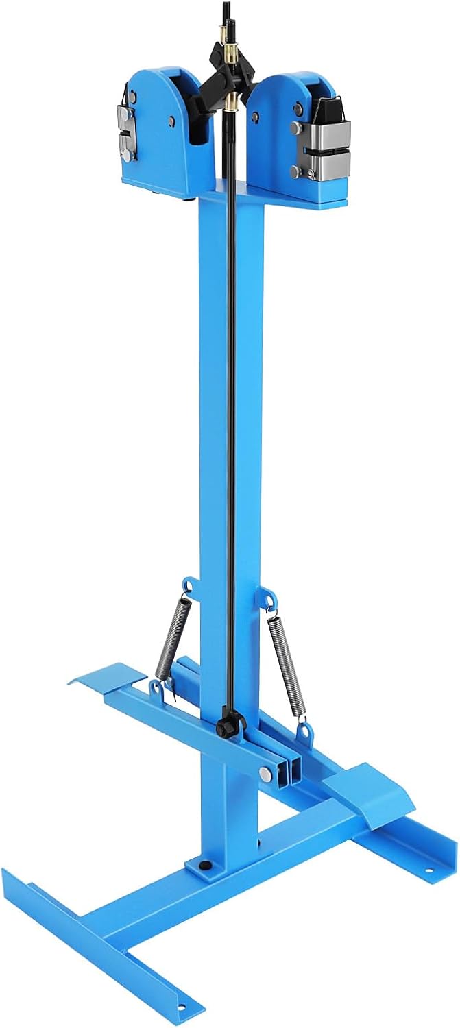 Metal Shrinker Stretcher, 1.2MM SS-18FD Industrial Metal Shrinker Stretcher 18Ga Sheet Plate Shrinking Tool 2-in-1 Metal Shrinker Stretcher with Foot Pedals for Restoring Cars Metal Roofs