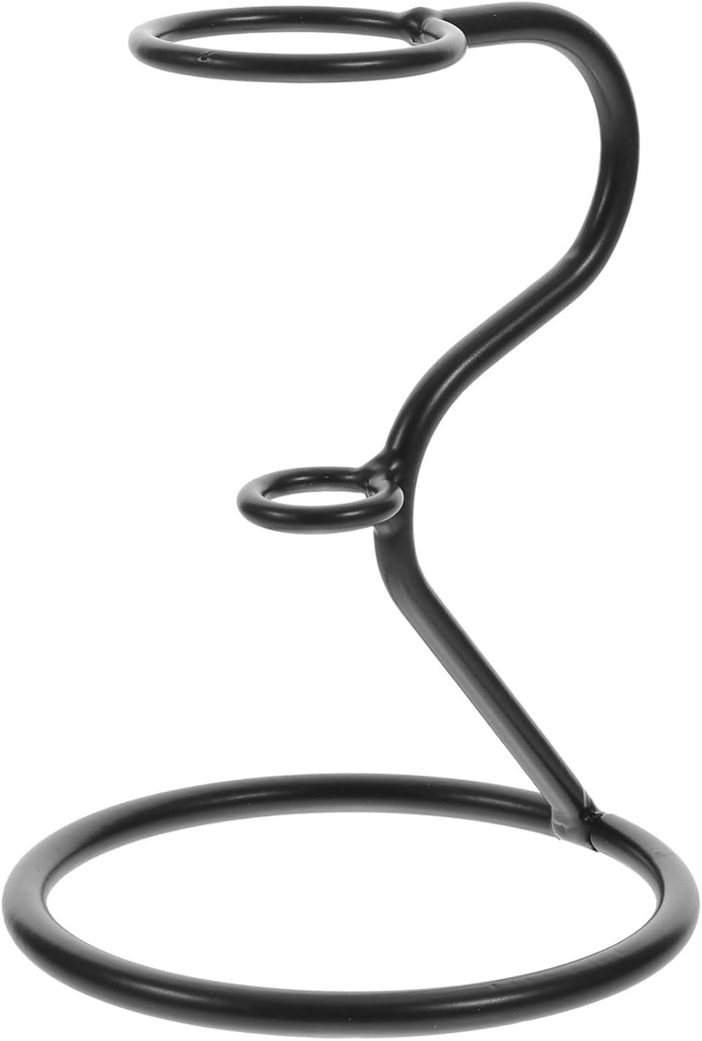 Amosfun Iron Ice Cone Stand Ice Holder Decorations Sturdy Base Design for Play and Displaying