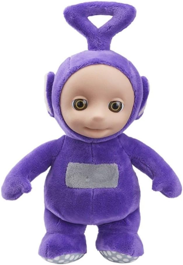 Character Uk Teletubbies 8 Inch Talking Tinky Winky Soft Toy, Purple