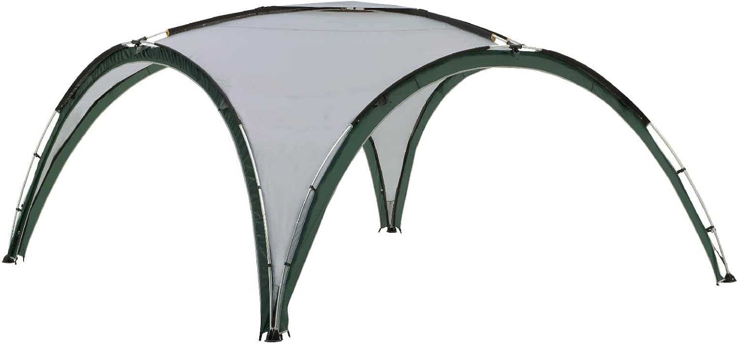 Coleman Deluxe All Weather Waterproof Gazebo Event Shelter - Dark Green, 4.5 x 4.5 m/X-Large