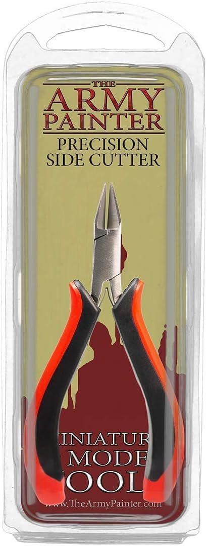 The Army Painter Hobby Tools Precision Side Cutter, Stainless Steel Flush Cutter, Side Snips, for Plastic, Resin and Metal Miniatures, for Tabletop Wargaming and Roleplaying DND Mini Figures