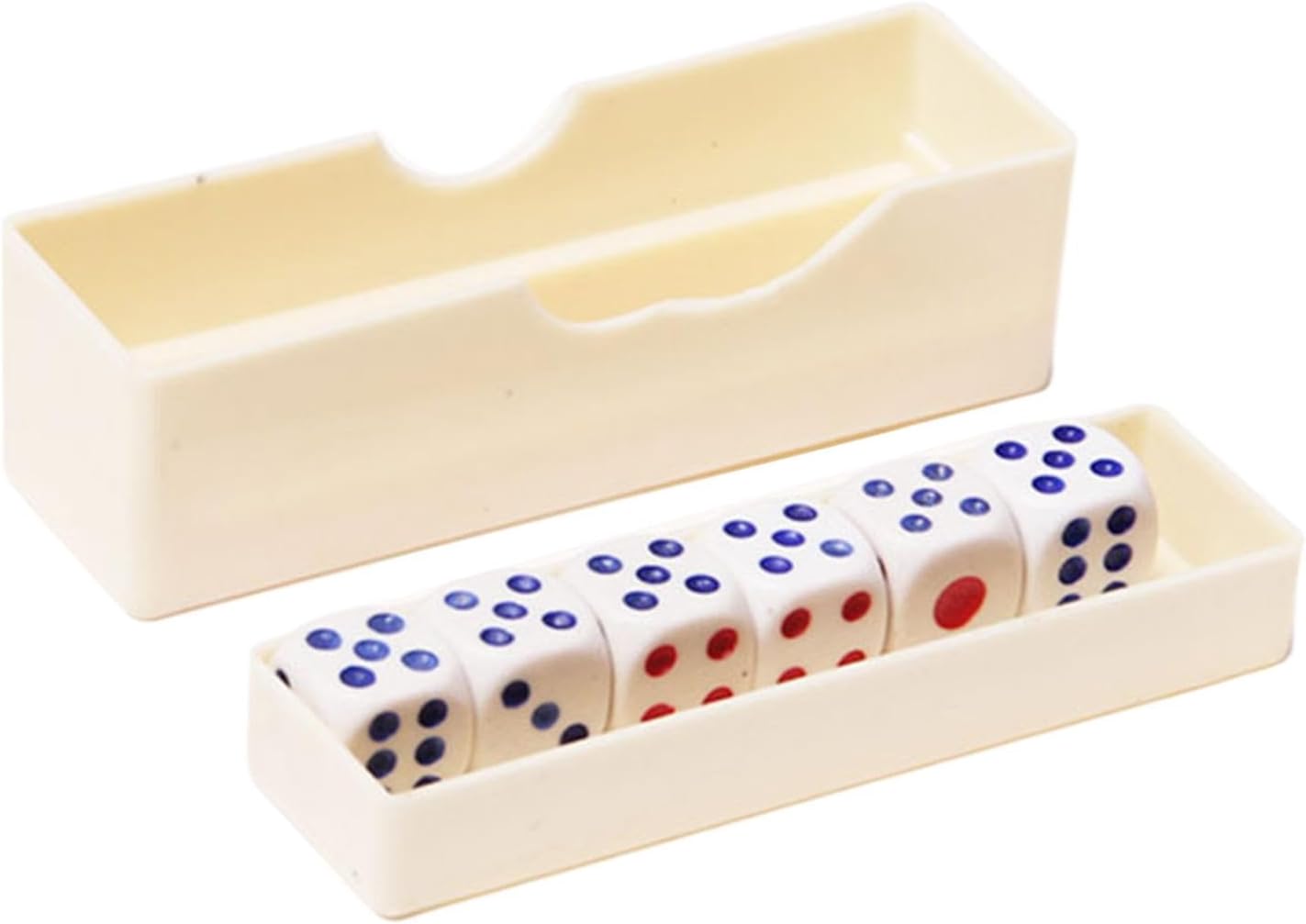 Magic Dice Tricks, Magic Kits Accessories 1.06x1.06in Portable Dice Games Set, Lightweight Small Cube Close Up Props, Trick Box for Chinese New Year, 1pack