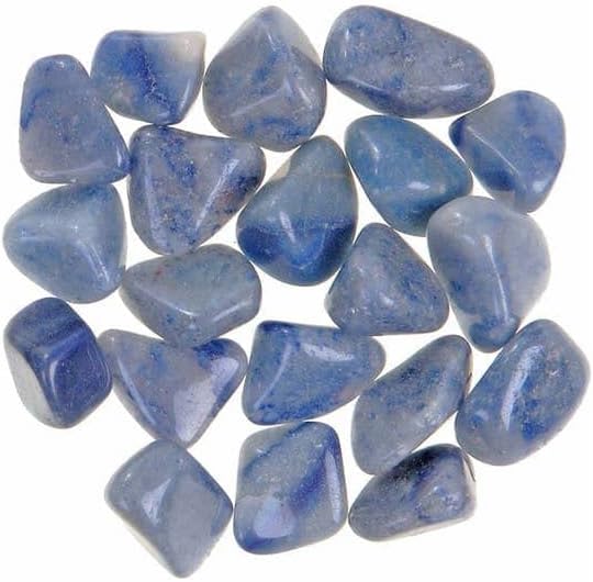 Pachamama Essentials Blue Quartz Tumbled - Healing Stone - Crystal Healing 20-25mm (1)