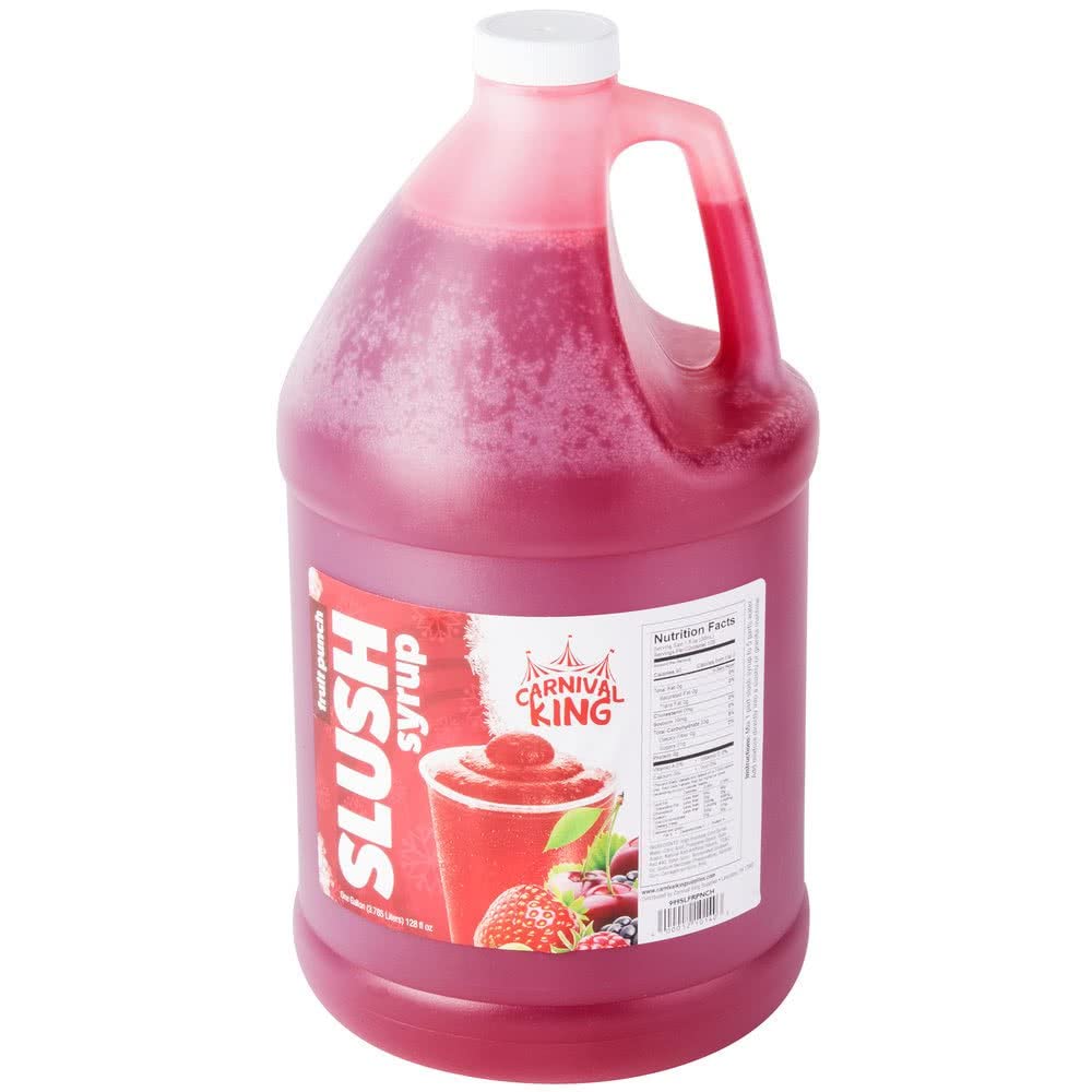 TableTop King 1 Gallon Fruit Punch Slushy Syrup