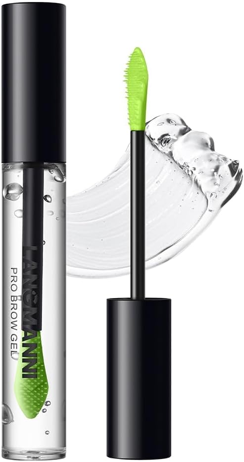 3D Eyebrow Gel, Long-Lasting Clear Brow Setting Glue, Strong Hold for Fluffy & Defined Brows Styling Wax for Natural Looking, Eye Brow Setting Gel 8.5 ml