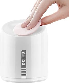 Automatic Makeup Remover Dispenser, Electric Micellar Water Dispenser, 6.8OZ Smart Nail Polish Remover Dispenser, Type-C Charger 4 Months Battery Life for Liquid Oil Facial Toner