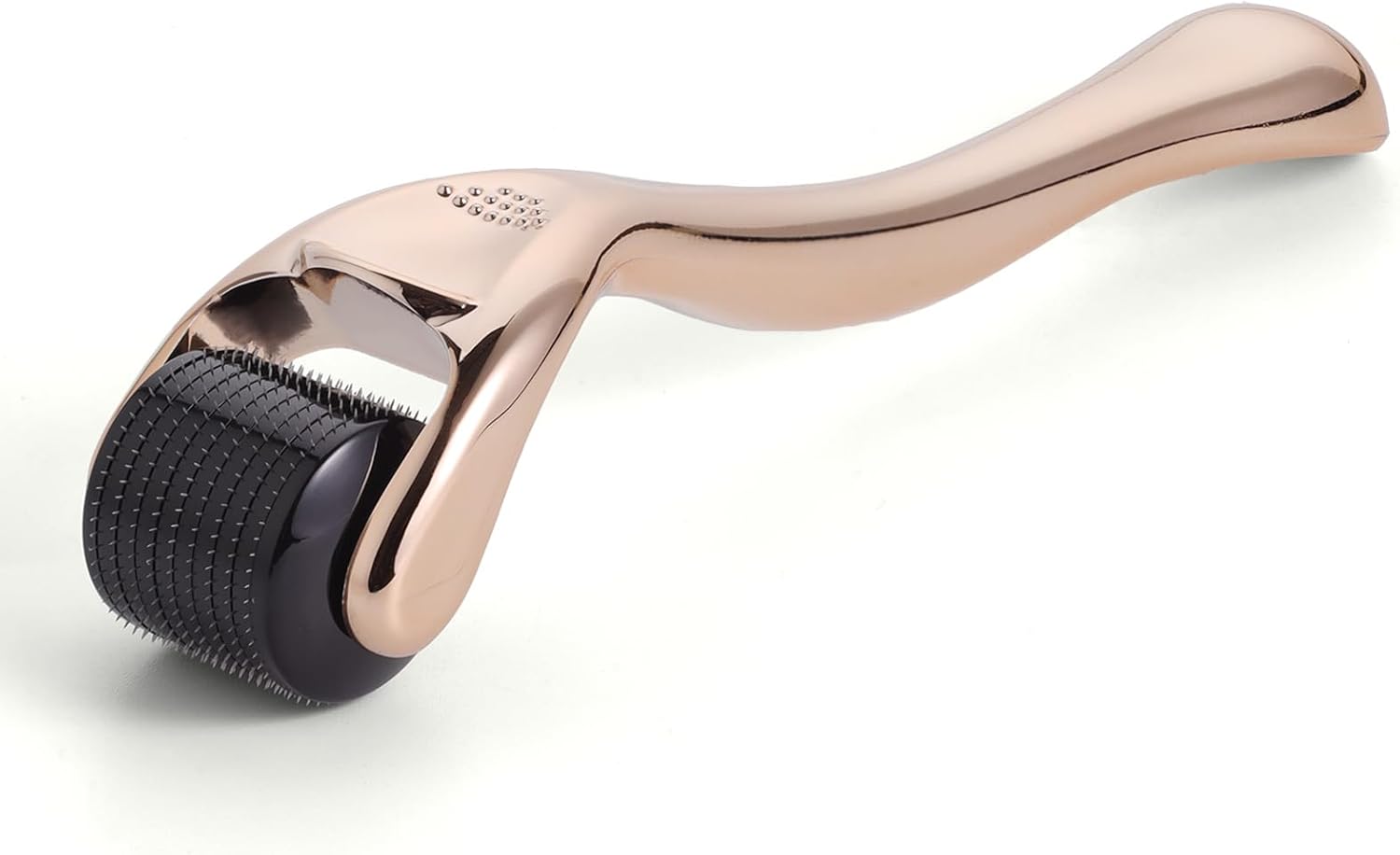 Derma Roller Microneedle Roller for Face 0.5mm Needle 540 Micro Needle Roller Skin Care for Wrinkles, Stretch Marks, Acne Spot, Hair Loss, Beard Roller Hair Growth Kit with Case for Men Women