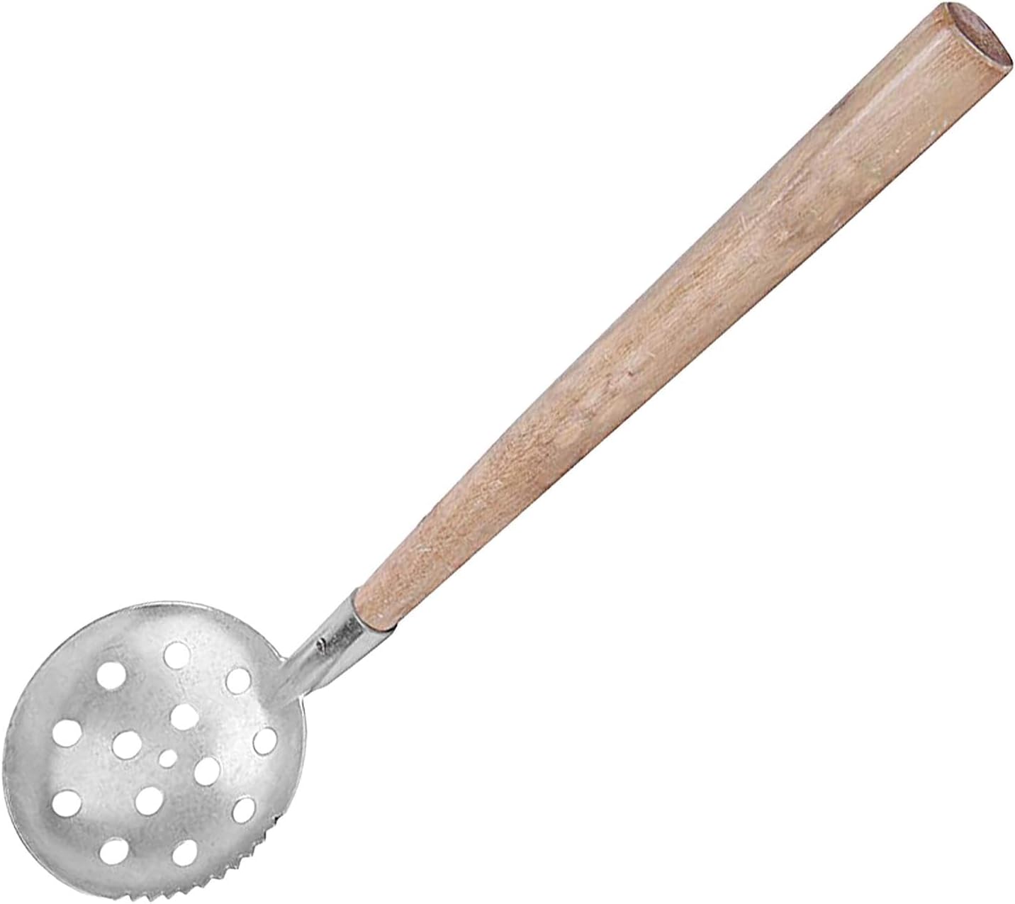 Ice Fishing Scoop - Ice Scooper Skimmer Ladle | Ice Fishing Ladle with Wooden Handle | Ice Fishing Ice Spearing Equipment, Ice Fishing Slush Scooper, Ice Fishing Ice Augers for Scooping Out Ice