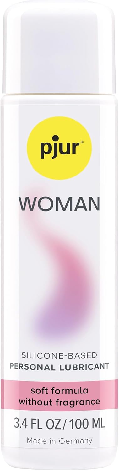 pjur Woman Nude - Water-Based Natural Personal Lubricant - Free from preservatives and parabens - Specially for Women (100ml)